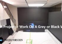 Will A Projector Work On A Grey or Black Wall